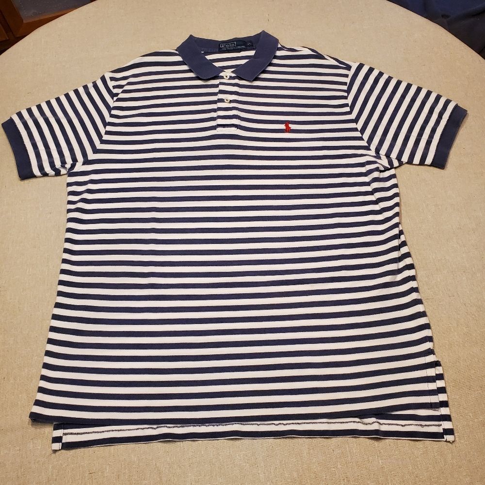 Polo by Ralph Lauren Men's XL Striped Shirt
